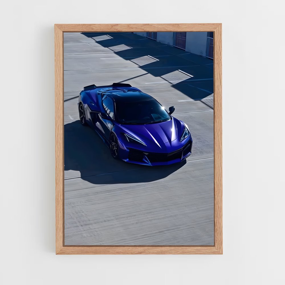 Poster Supercar Élite – affiche Chevrolet (vue 4)